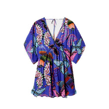 Cargar imagen en el visor de la galería, Vestido Mariposas Corto