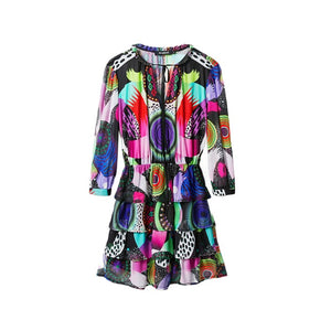 Vestido Volantes DESIGUAL DESIGNED BY M. CHRISTIAN LACROIX