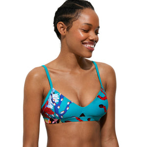 Top Bikini Estampado Colores